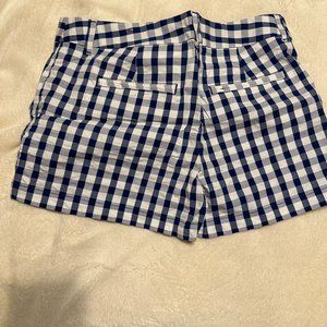 Loft gingham size 6 shorts